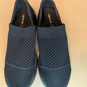 Black women's Slip-On Shoes